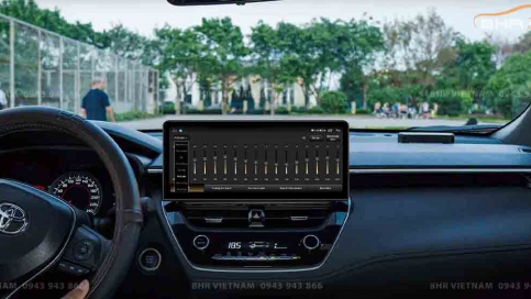 Màn hình DVD Android xe Toyota Corolla Cross | Màn nguyên khối 12.3 inch